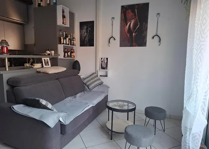 Avec Place De Parking Et Acces Piscine Privee アパート *